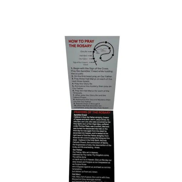 EDC ROSARY CARD (HOW TO) - Image 2