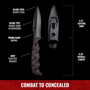 revere combat to concealed