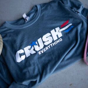 gi crush t shirt folded