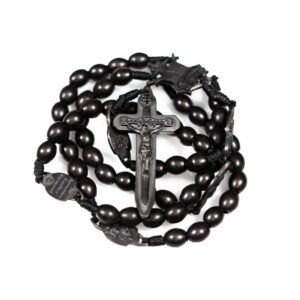 25. OLIVE DRAB PARACORD TACTICAL WARRIOR ROSARY