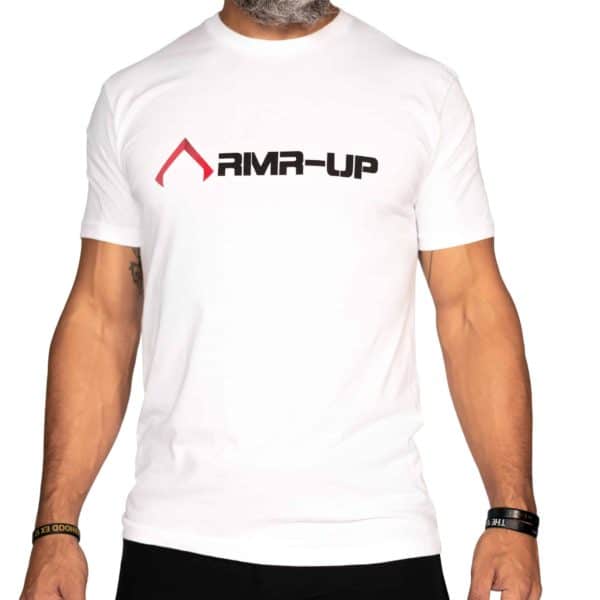 armr up white front