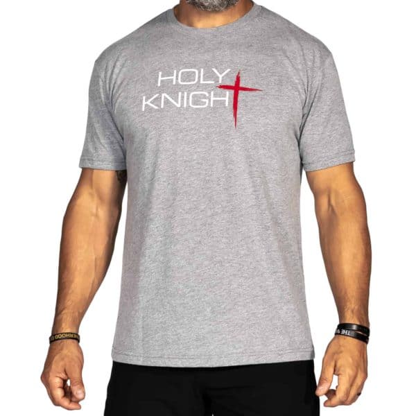holy knight t shirt front
