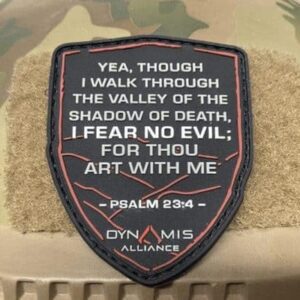 fear no evile psalm patch